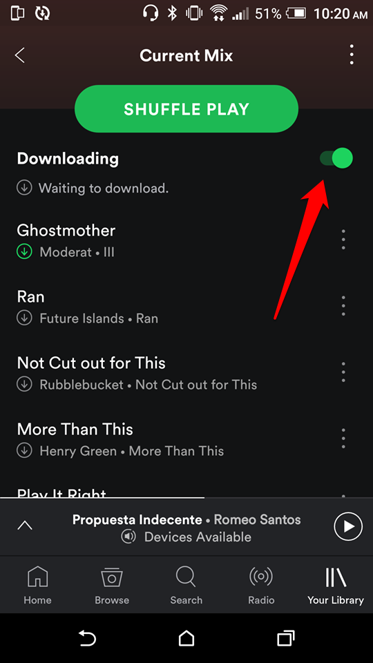 Can I Download Spotify Songs To My Phone